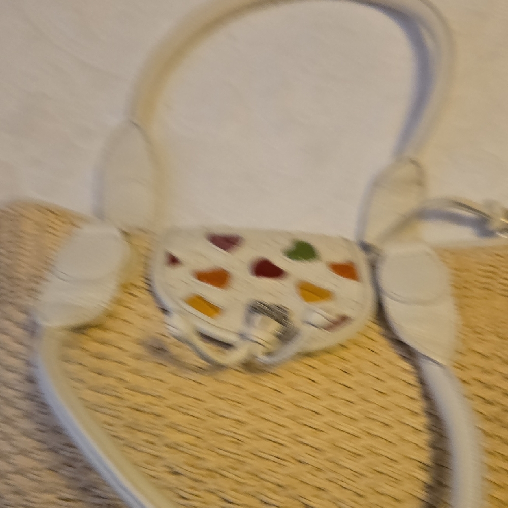 Brighton Multicolor Heart Pattern Handbag